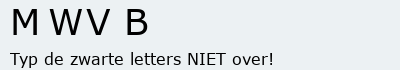 Bevestigingscode