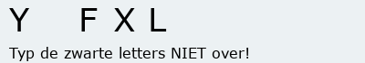 Bevestigingscode