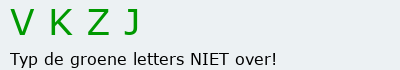 Bevestigingscode