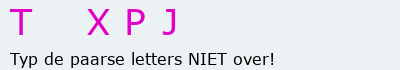 Bevestigingscode