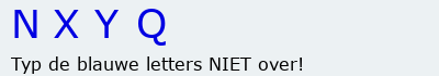 Bevestigingscode