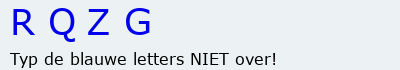 Bevestigingscode
