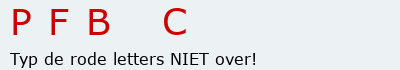 Bevestigingscode