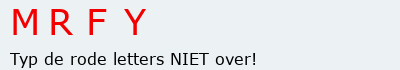 Bevestigingscode
