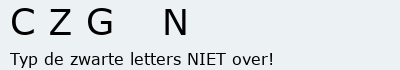 Bevestigingscode