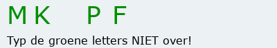 Bevestigingscode