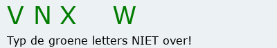Bevestigingscode