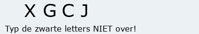 Bevestigingscode