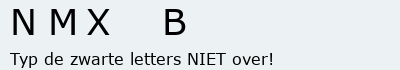 Bevestigingscode