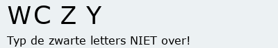 Bevestigingscode