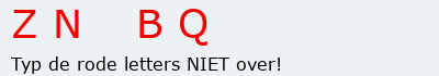 Bevestigingscode