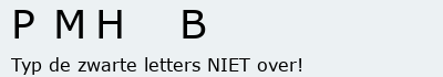Bevestigingscode