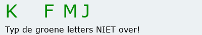 Bevestigingscode
