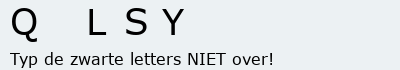 Bevestigingscode