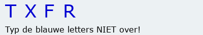 Bevestigingscode