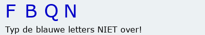 Bevestigingscode