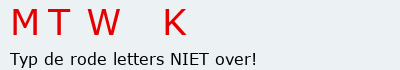 Bevestigingscode
