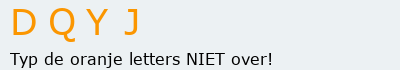 Bevestigingscode