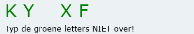 Bevestigingscode