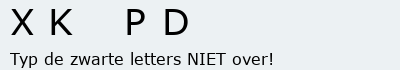 Bevestigingscode
