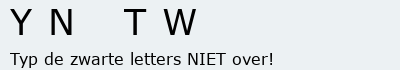 Bevestigingscode