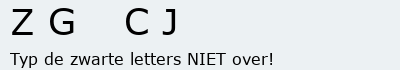 Bevestigingscode
