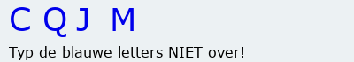 Bevestigingscode
