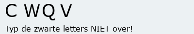 Bevestigingscode
