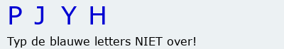 Bevestigingscode