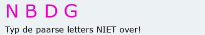 Bevestigingscode