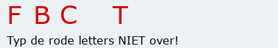 Bevestigingscode
