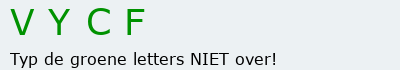 Bevestigingscode