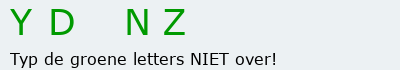 Bevestigingscode