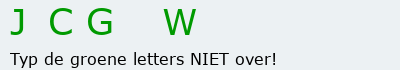 Bevestigingscode