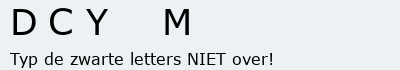 Bevestigingscode