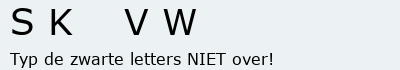 Bevestigingscode
