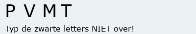 Bevestigingscode