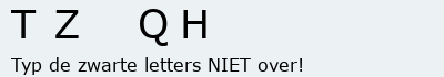 Bevestigingscode