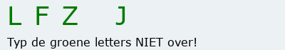 Bevestigingscode