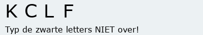Bevestigingscode