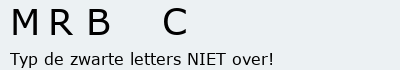Bevestigingscode