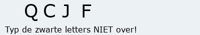 Bevestigingscode