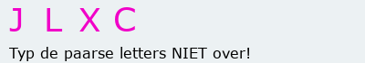 Bevestigingscode