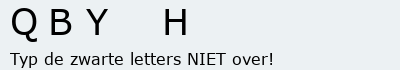 Bevestigingscode
