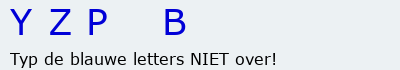 Bevestigingscode