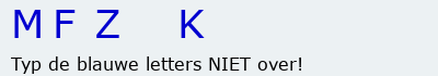 Bevestigingscode