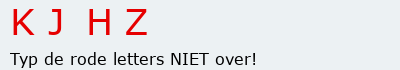 Bevestigingscode