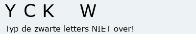 Bevestigingscode