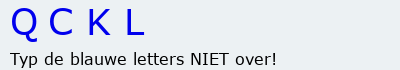 Bevestigingscode
