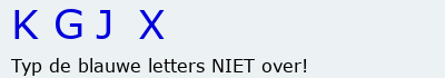 Bevestigingscode